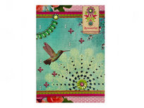 Accessorize Sweet A4 Ruit Schrift - Turquoise Accessorize Sweet A4 Ruit Schrift - Turquoise