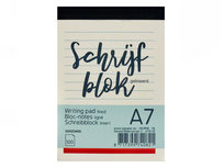 Mini A7 Lijn Schrijfblok Mini A7 Lijn Schrijfblok