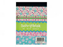 Flowers A6 Lijn Schrijfblok - Groen Flowers A6 Lijn Schrijfblok - Groen