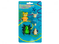 Animals 3D Gum - 4 stuks (Tijger) Animals 3D Gum - 4 stuks (Tijger)
