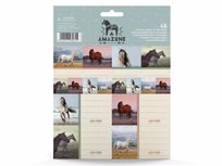 Amazone Etiketten + Stickers - Blauw Amazone Etiketten + Stickers - Blauw
