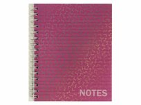 Notes A5 Lijn Collegeblok - Roze Notes A5 Lijn Collegeblok - Roze