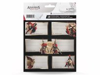 Assassin's Creed Helmet Etiketten Assassin's Creed Helmet Etiketten