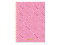 Little Diva Pink A4 Lijn Collegeblok Little Diva Pink A4 Lijn Collegeblok