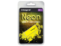 Integral Neon Geel USB-stick - 32 GB Integral Neon Geel USB-stick - 32 GB